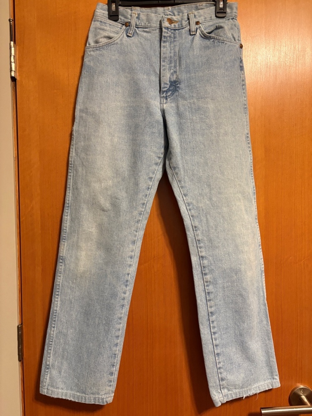 Wrangler Light Blue Straight Leg Jeans